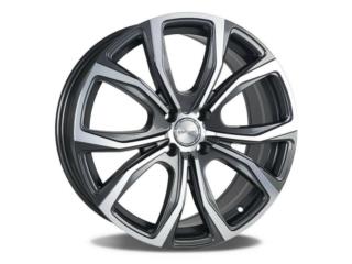 ENCORE 104-4561 18X7 (4-100) GUNMETAL  Puerto Rico JJ Wheels and Tires