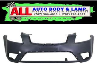 KIA RIO 10-11 Bumper Delantero Con Agujero Puerto Rico All Auto Body & Lamp LLC