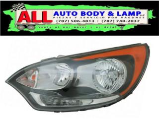 KIA RIO 5D 12-16 Foco Delantero Izquierdo  Puerto Rico All Auto Body & Lamp LLC