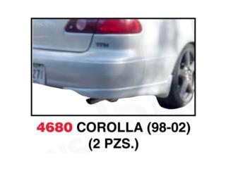 BOTITAS REAR TOYOTA COROLLA 98-02