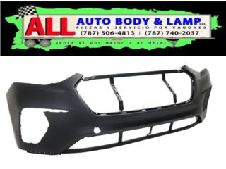 HYUNDAI SANTA FE 17-19 Bumper Delantero Upper Puerto Rico All Auto Body & Lamp LLC