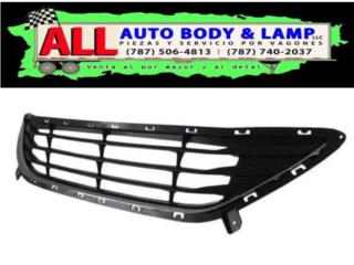 HYUNDAI ELANTRA 11-16 Parilla Bumper Blackbar Puerto Rico All Auto Body & Lamp LLC