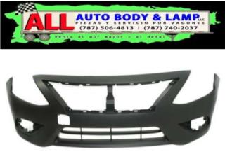 NISSAN VERSA 15-19 Bumper Delantero