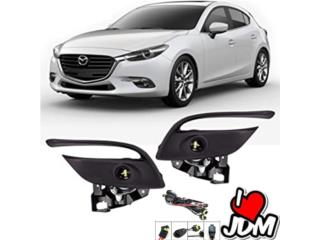 FOG LIGHTS MAZDA 3 17 18 LED OEM Puerto Rico JDM AUTOLUMINATE 