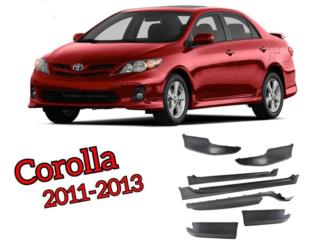 BODY KIT COROLLA (11-13) EN GOMA Puerto Rico MUSIC ON AUTO ACCESSORIES INC.