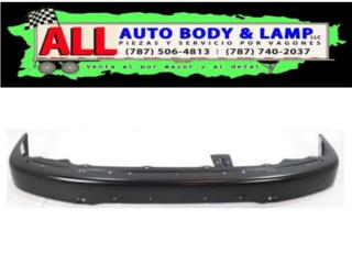TOYOTA 4RUNNER 99-02 Bumper Negro con Agujero
