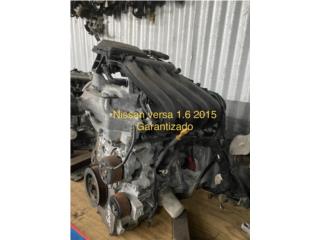 Motor Nissan Versa 2015 Puerto Rico JUNKER FIETO J R 