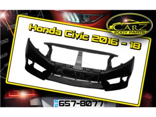 BUMPER Honda CIVIC 2016 - 2018 Puerto Rico CARZ Body Parts