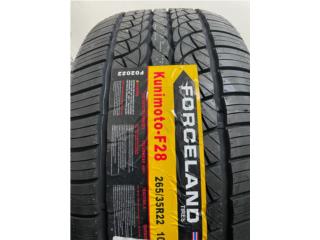 Forceland Kunimoto 265/35R22  Puerto Rico CENTRO GOMAS SAVARONA