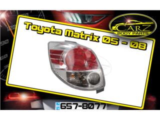 FOCO Trasero Toyota MATRIX 2005 - 2008 Puerto Rico CARZ Body Parts