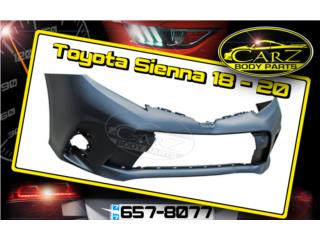 BUMPER Toyota SIENNA 2018 - 2020 (LE) Puerto Rico CARZ Body Parts