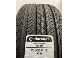 Continental 235/50R18 ProContact TX MOE SSR Puerto Rico CENTRO GOMAS SAVARONA