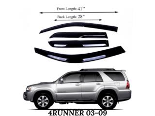 VENT VISORS TOYOTA 4RUNNER 03-09 Puerto Rico MIKE'S H.I.D.