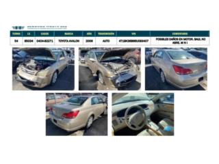 Parilla Toyota Avalon 05-10 