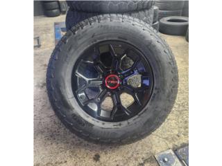 4 AROS 17 TOYOTA TRD 2024 CON GOMAS Puerto Rico Import Tire