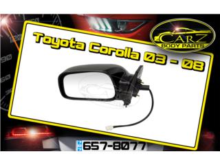 Espejo RETROVISOR Toyota COROLLA 2003 - 2008