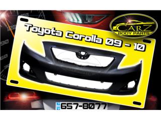 BUMPER Toyota COROLLA 2009 - 2010 (BASICO) Puerto Rico CARZ Body Parts