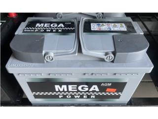 BATERIAS NUEVAS MEGA AGM 48-760  Puerto Rico S.R. Battery & Tire LLC