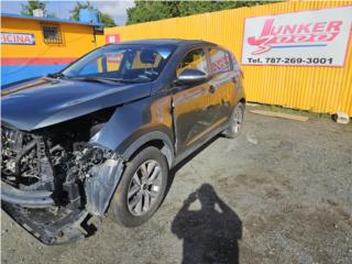  KIA SPORTAGE  2015 2.4LT AUTOMATICA 787-269- Puerto Rico JUNKER 3000