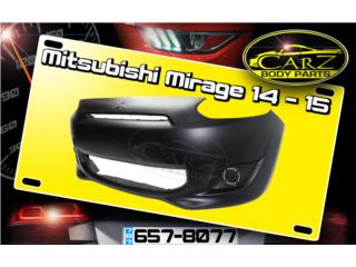 BUMPER Mitsubishi MIRAGE HB 2014 - 2016 Puerto Rico CARZ Body Parts