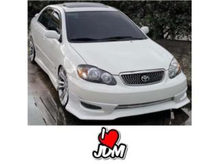 TOYOTA COROLLA 05 08 FRONT LIP Puerto Rico JDM AUTOLUMINATE 