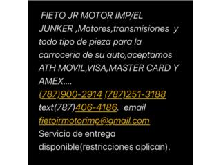 TRANSMISI�N KIA FORTE 2015 AUTOM�TICO  Puerto Rico JUNKER FIETO J R 