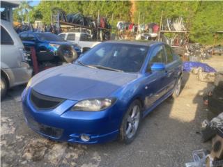 MAZDA 3 ....2005 venta en piezas Puerto Rico JUNKER FIETO J R 