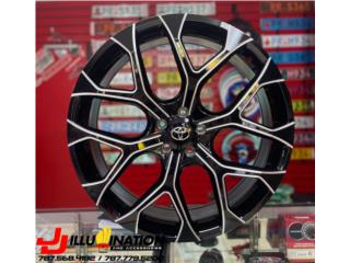 GMC PARA CARRO BLACK MILLING 22 Puerto Rico JJ Wheels and Tires