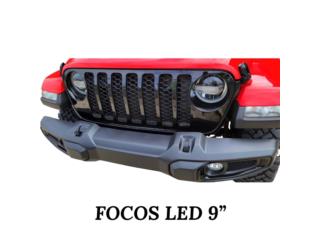 FOCOS DELANTEROS JEEP LED 9