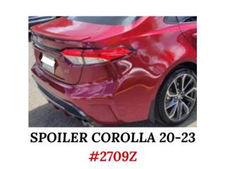 SPOILER BAUL TOYOTA COROLLA 20-23 Puerto Rico MIKE'S H.I.D.