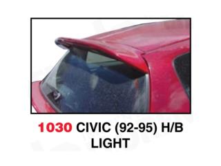 ROOF SPOILER HONDA CIVIC 92-95 3DR