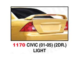 SPOILER BAUL HONDA CIVIC 01-05 2DR