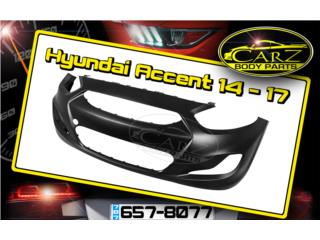 BUMPER Hyundai ACCEN 2014 - 2017 Puerto Rico CARZ Body Parts