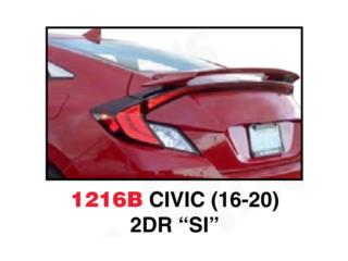 SPOILER BAUL HONDA CIVIC 16-20 2DR SI