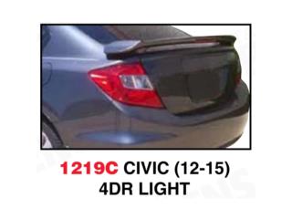 SPOILER BAUL HONDA CIVIC 12-15 4DR Puerto Rico MIKE'S H.I.D.