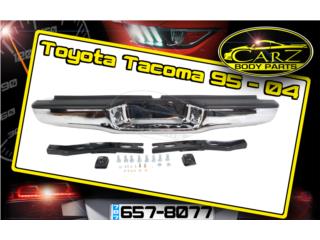 BUMPER Trasero Toyota TACOMA 1995 - 2004  Puerto Rico CARZ Body Parts