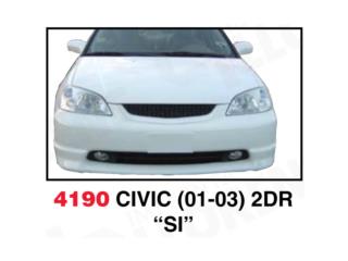 FRONT LIP HONDA CIVIC 2001 - 03 2PUERTAS