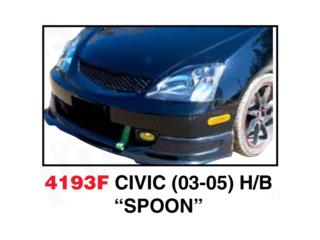 FRONT LIP HONDA CIVIC 03-05 H/B - SPOON