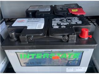 BATERIAS NUEVAS INTERSTATE  MTX-48/H6/760  Puerto Rico S.R. Battery & Tire LLC