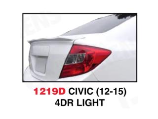 SPOILER BAUL HONDA CIVIC 12-15 SEDAN