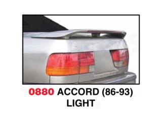 SPOILER BAUL HONDA ACCORD 86-93 SEDAN Puerto Rico MIKE'S H.I.D.