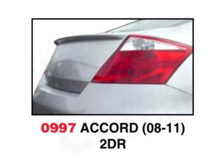 SPOILER BAUL HONDA ACCORD 08-12 2DR Puerto Rico MIKE'S H.I.D.