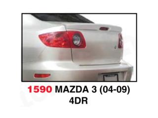 SPOILER BAUL MAZDA 3 04-09 SEDAN Puerto Rico MIKE'S H.I.D.