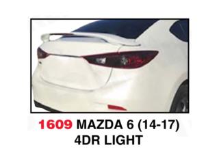 SPOILER BAUL MAZDA 3 14-17 SEDAN