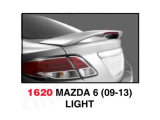 SPOILER BAUL MAZDA 6 09-13 4DR Puerto Rico MIKE'S H.I.D.