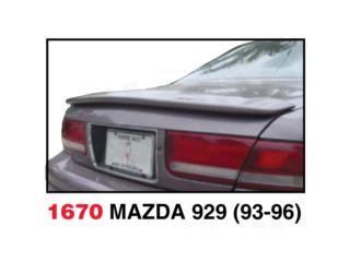 SPOILER BAUL MAZDA 929