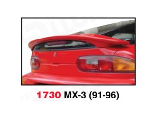 SPOILER BAUL MAZDA MX-3 91-96 Puerto Rico MIKE'S H.I.D.