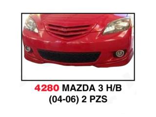 FRONT LIP MAZDA 3 04-06 (5DR) 