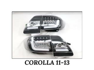 Puerto Rico - Accesorios de Autos, Botes, MotorasFOCOS TRASEROS TOYOTA COROLLA 11-13 BLACK Puerto Rico