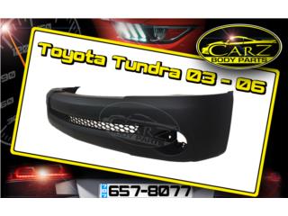 BUMPER Toyota TUNDRA 2003 - 2006 (Plastico) Puerto Rico CARZ Body Parts